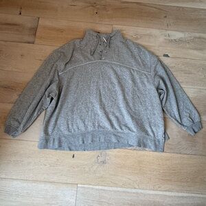Out From Under Quarter Snap Pullover / women’s Size L